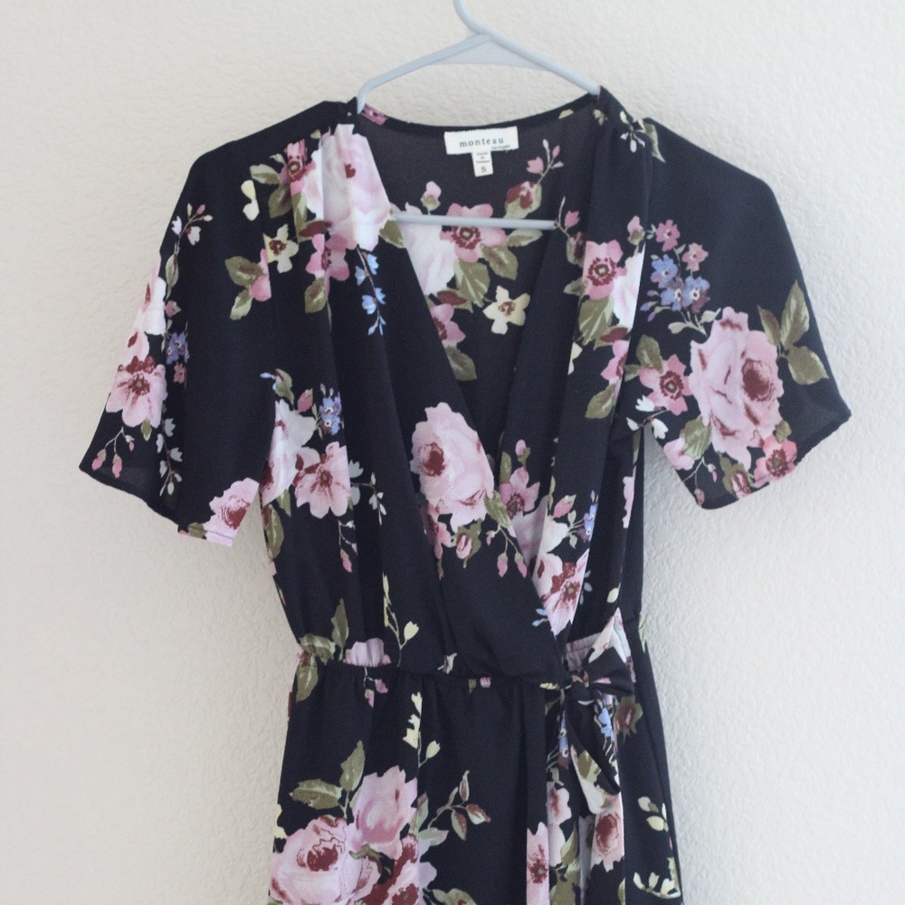 Monteau LA Floral Dress